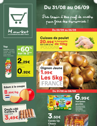 Hmarket des dernières annonces