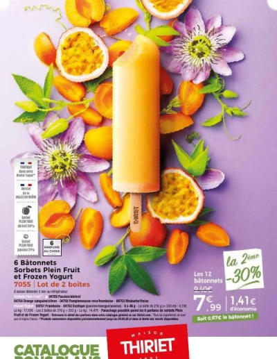 Thiriet - Catalogue Livraison 2026 de la boutique Thiriet valable du 11/08/2026 des dernières annonces
