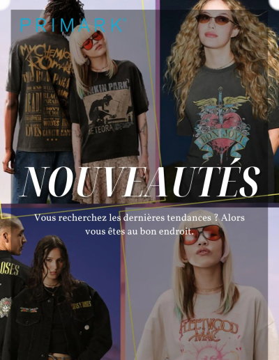  Catalogue Primark catalogue de la boutique Primark valable du 01/08/2026 des dernières annonces