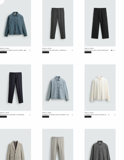ZARA des dernières annonces