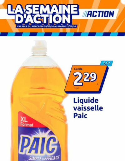 Action des dernières annonces