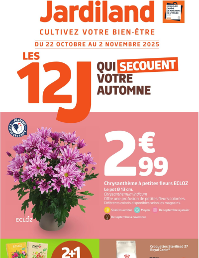 Jardiland des dernières annonces