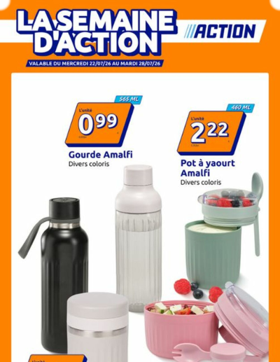 Action des dernières annonces