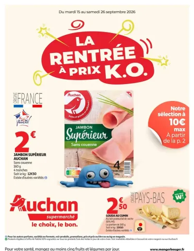 LA RENTRÉE À PRIX K.O. des dernières annonces