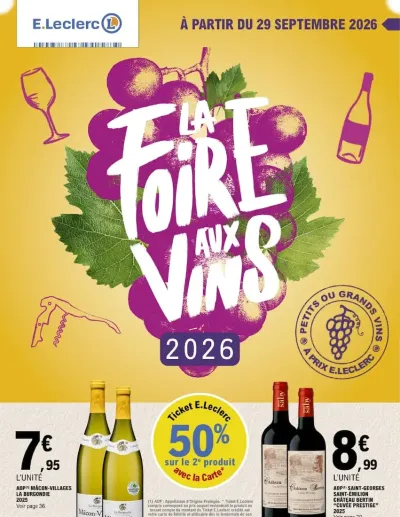 LA FOiRE AUX ViNS