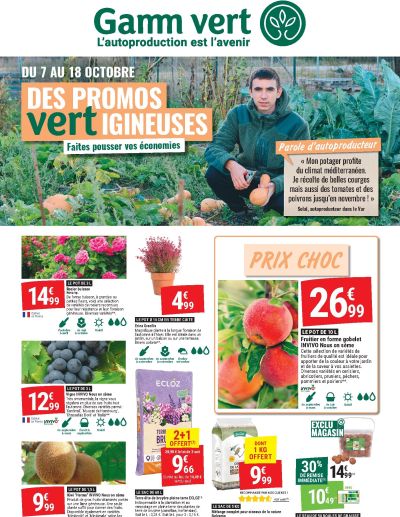 DES PROMOS vertIGINEUSES