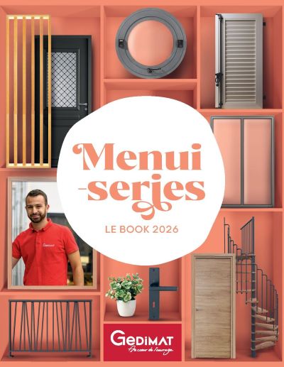 Catalogue Gedimat Menuiserie 2026