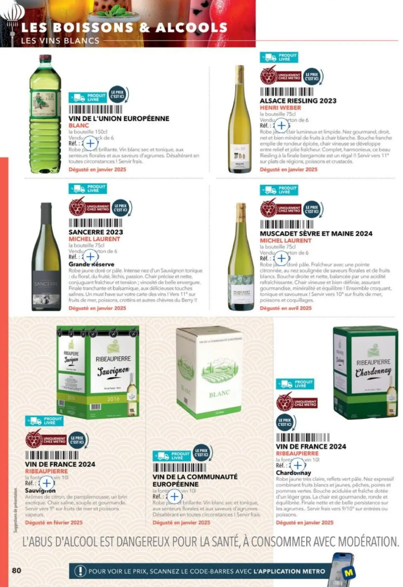 Metro catalogue du 28/08 – page 80