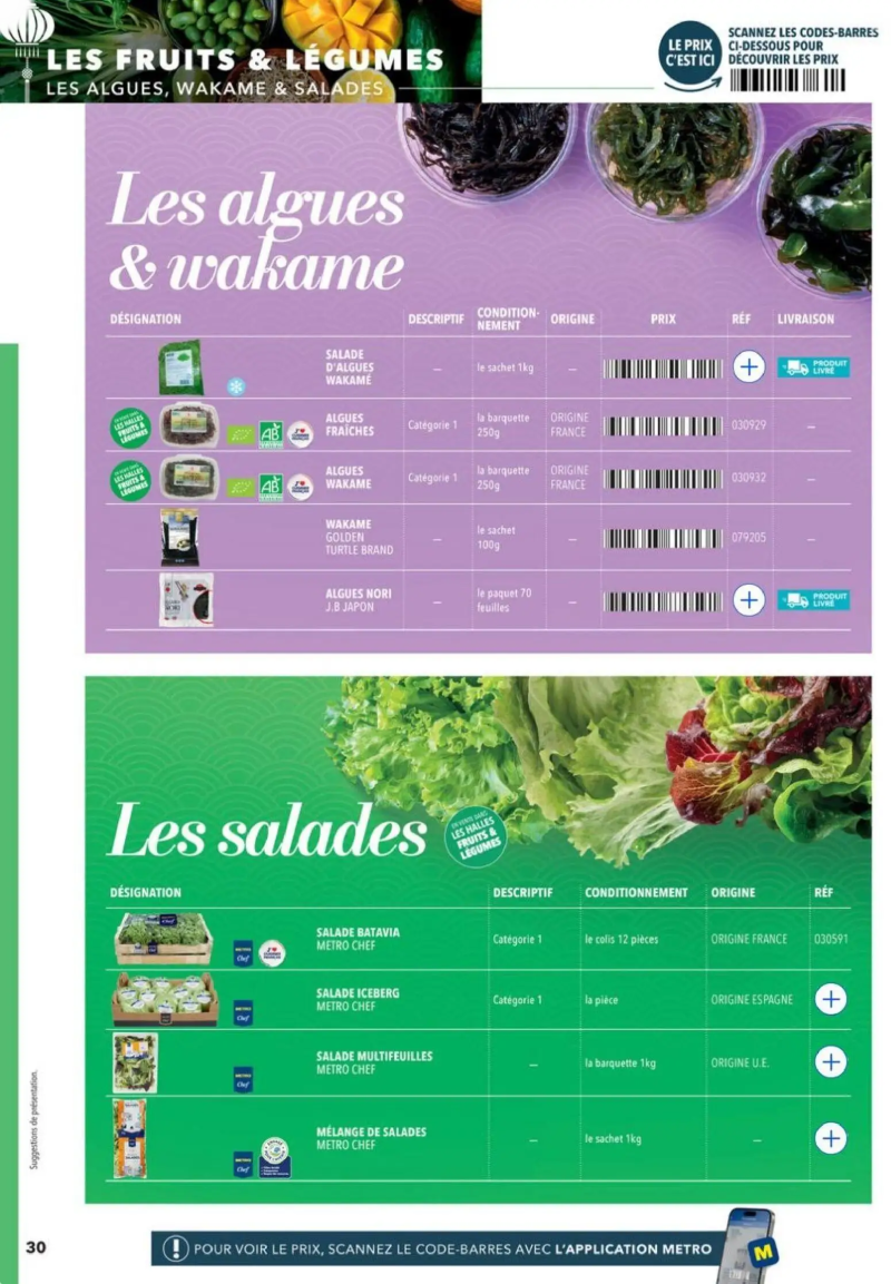 Metro catalogue du 28/08 – page 30
