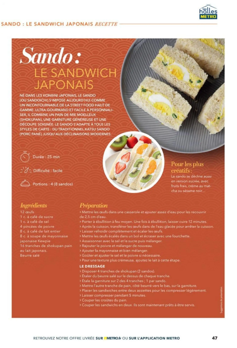 Metro catalogue du 28/08 – page 47