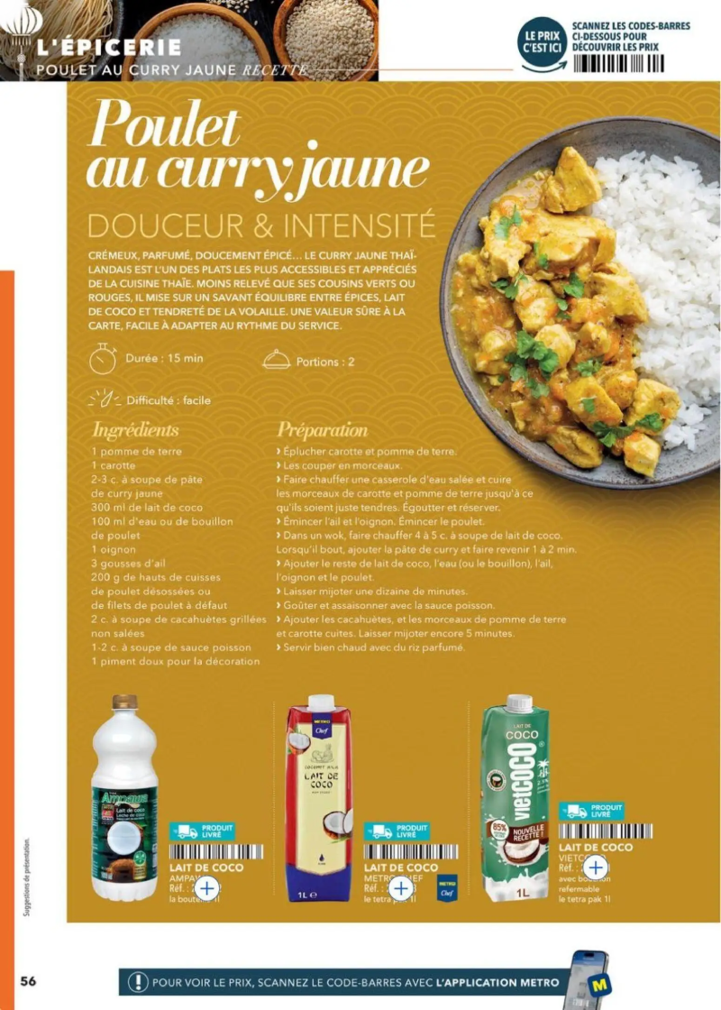 Metro catalogue du 28/08 – page 56