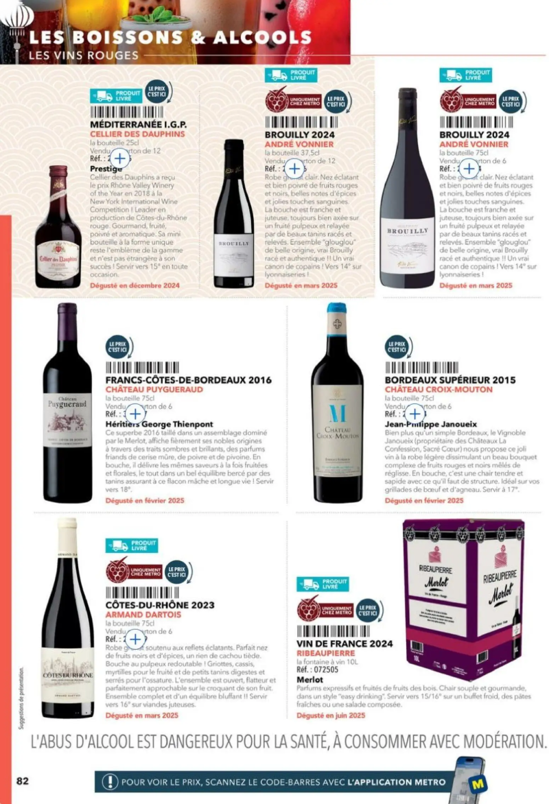 Metro catalogue du 28/08 – page 82