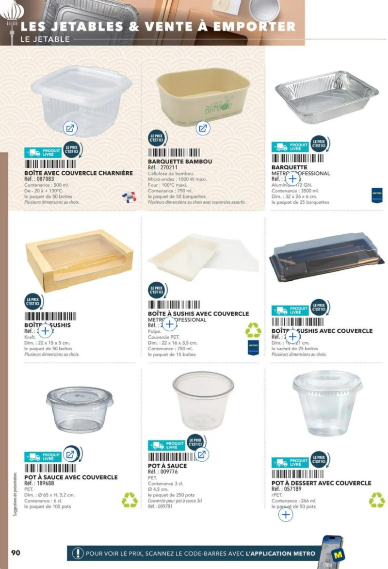 Metro catalogue du 28/08 – page 90