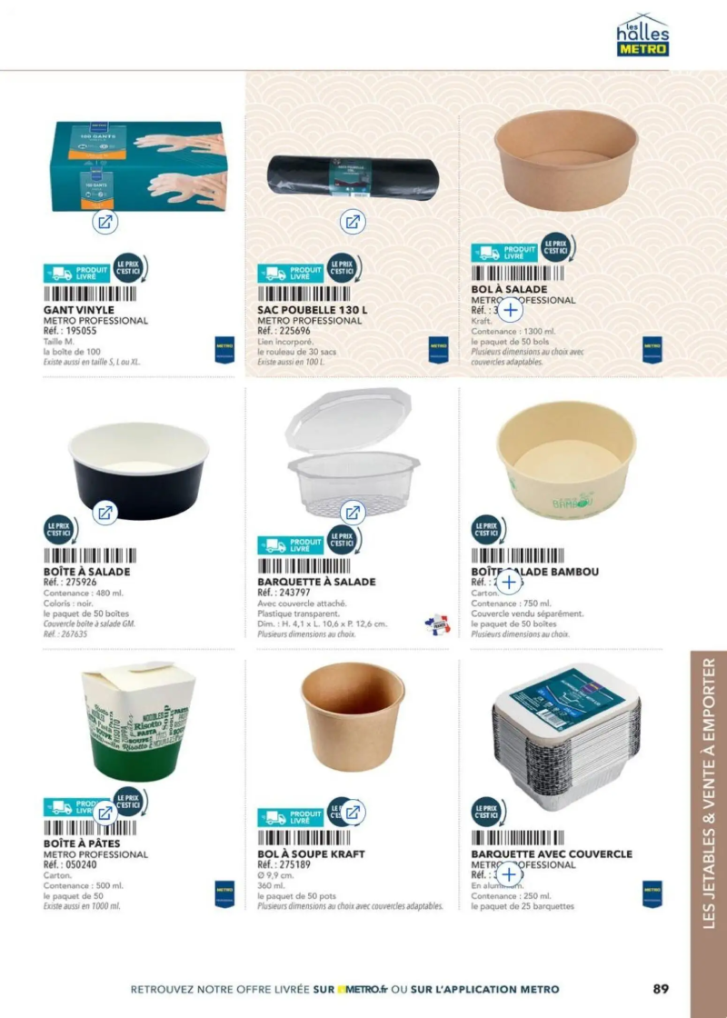 Metro catalogue du 28/08 – page 89