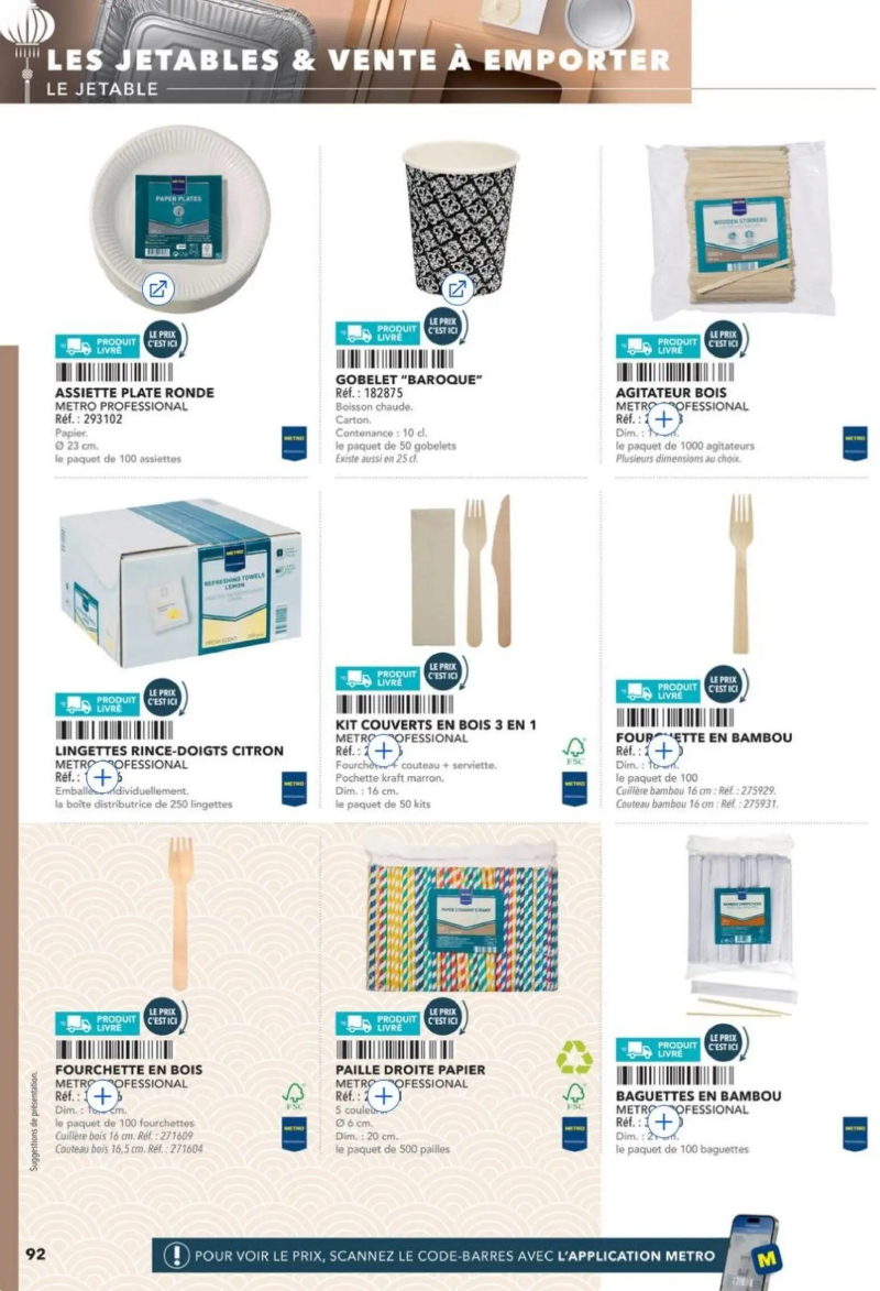 Metro catalogue du 28/08 – page 92