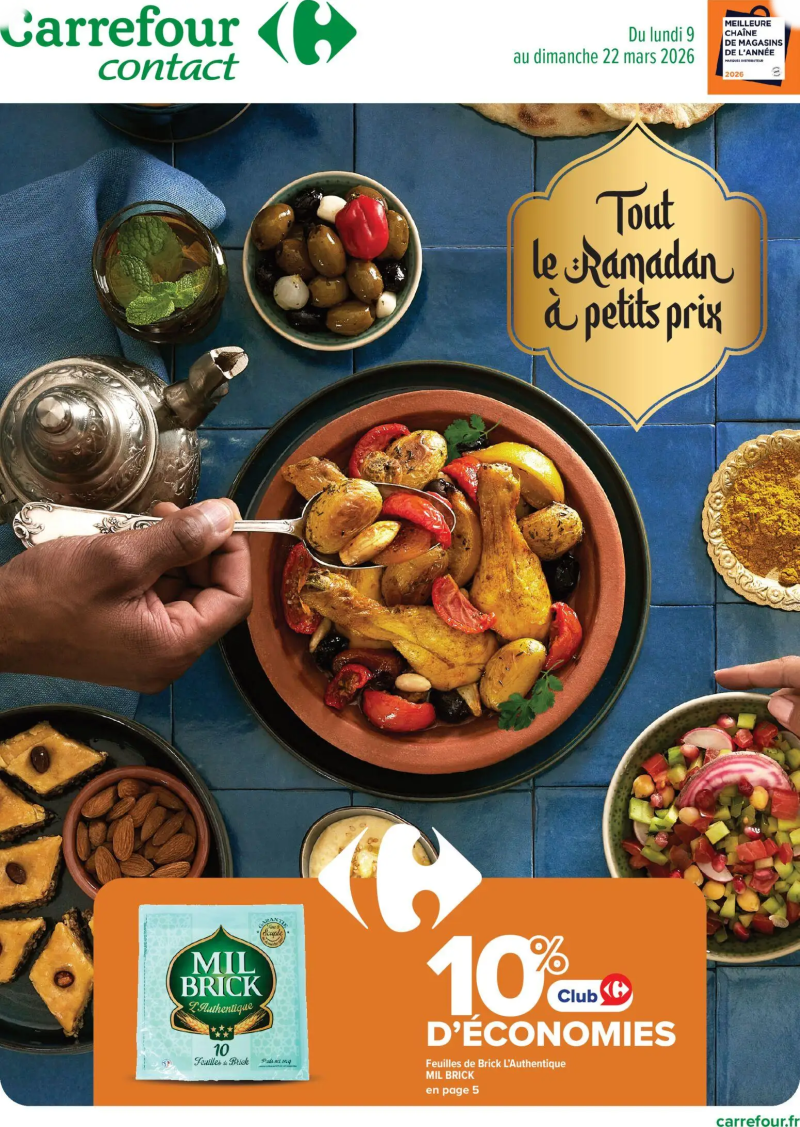 Carrefour Contact catalogue du 09/03 – page 1