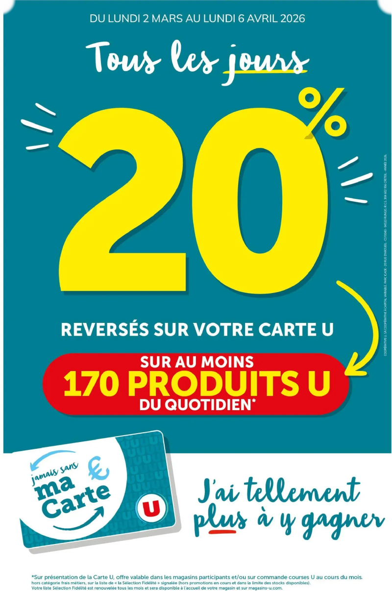 Hyper U catalogue du 02/03 – page 1