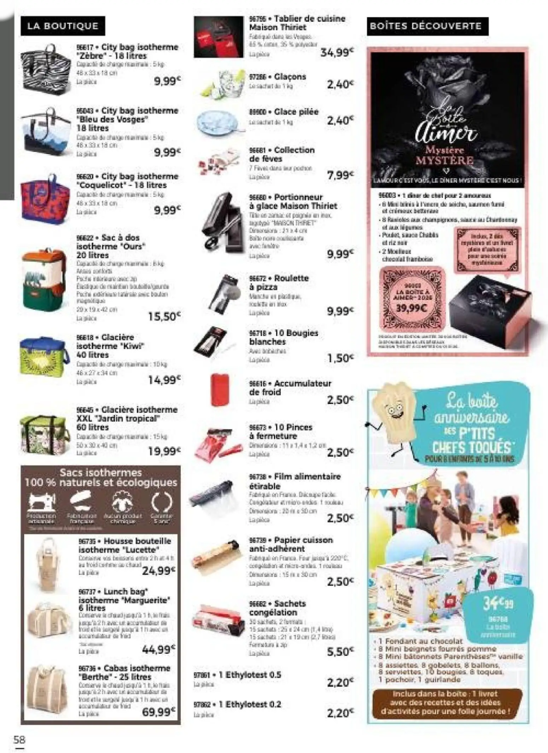 Thiriet catalogue du 01/03 – page 64