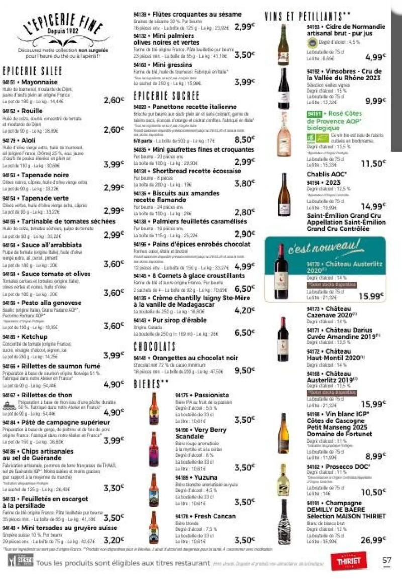 Thiriet catalogue du 01/03 – page 63