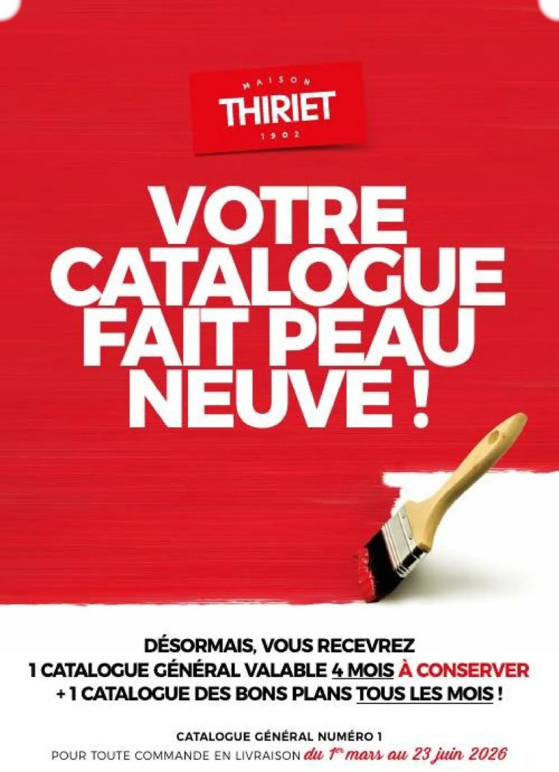 Thiriet catalogue du 01/03 – page 1