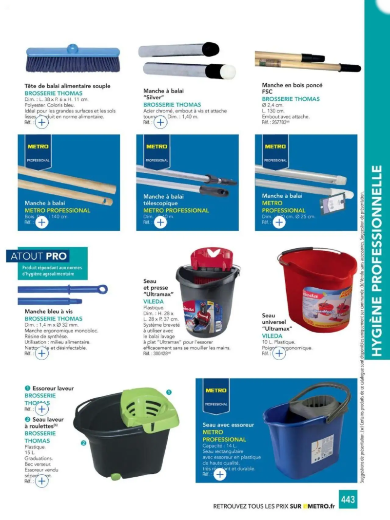 Metro catalogue du 01/01 – page 443