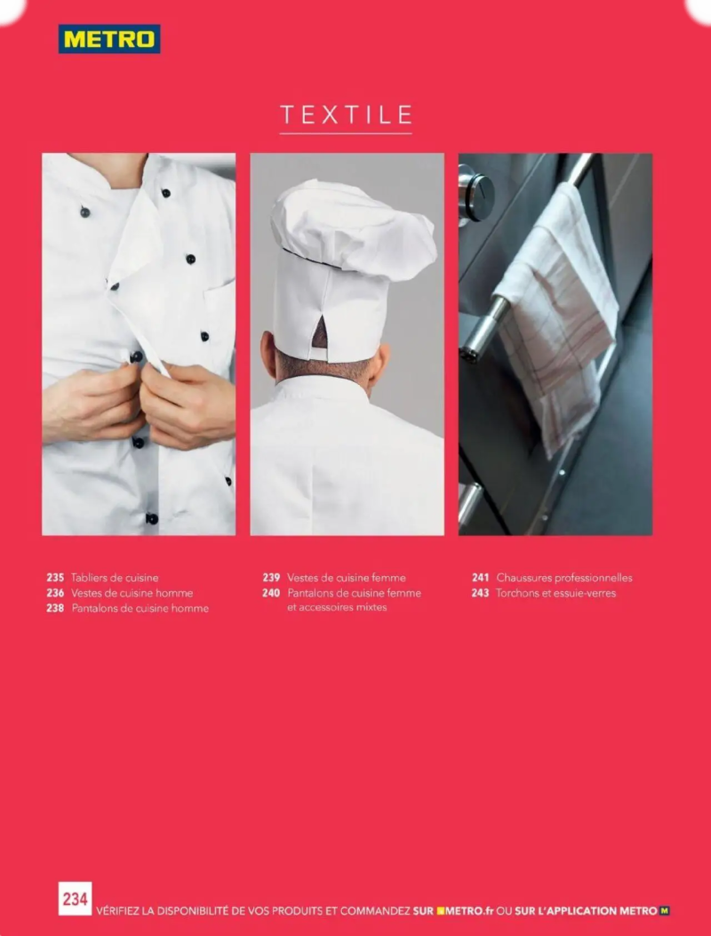 Metro catalogue du 01/01 – page 234