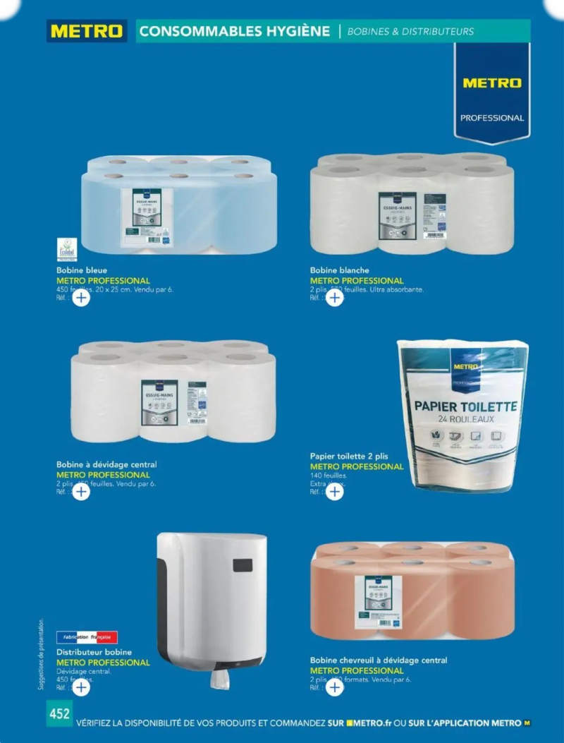 Metro catalogue du 01/01 – page 452
