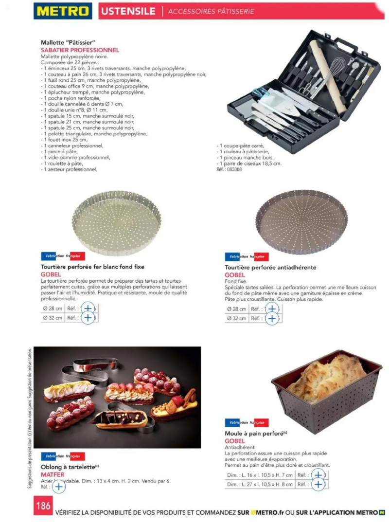 Metro catalogue du 01/01 – page 186