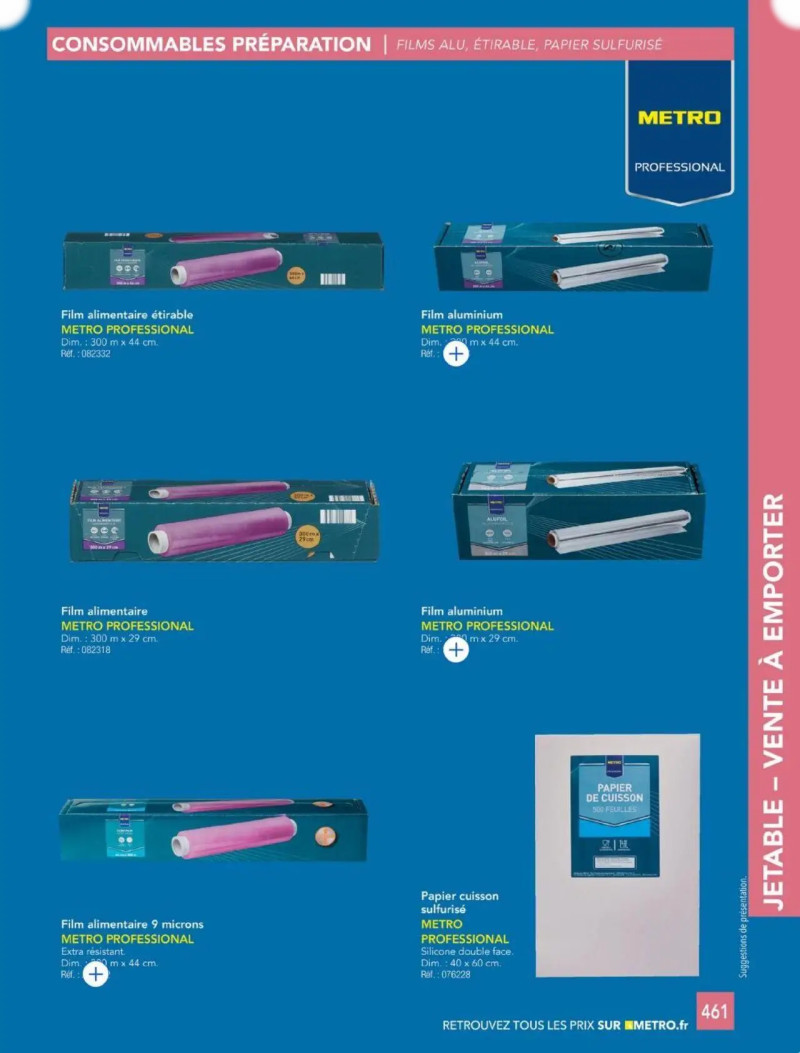 Metro catalogue du 01/01 – page 461