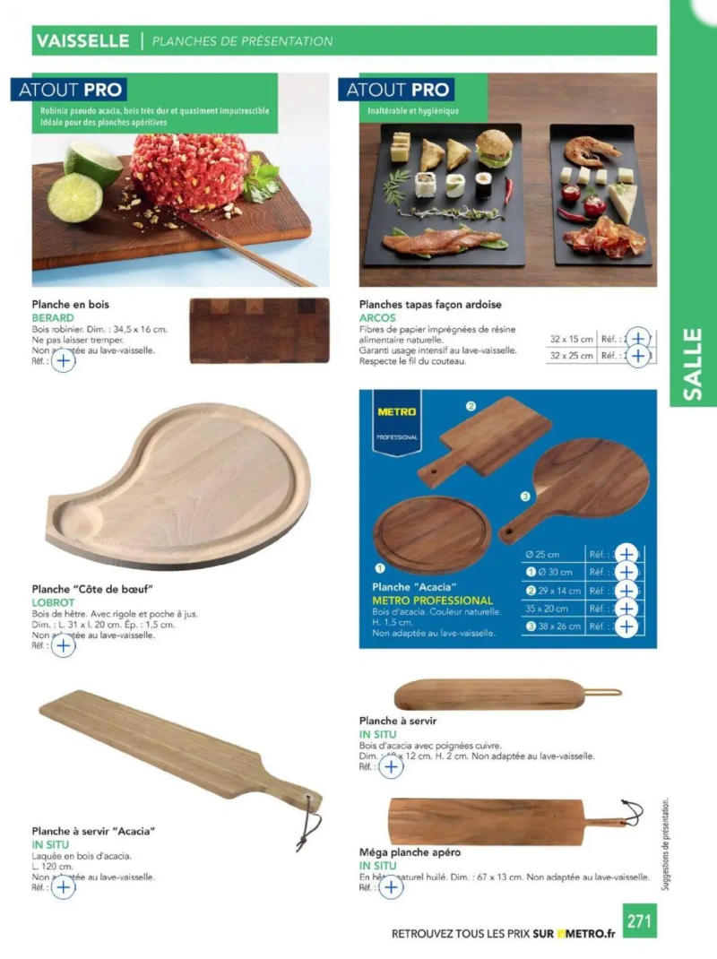 Metro catalogue du 01/01 – page 271