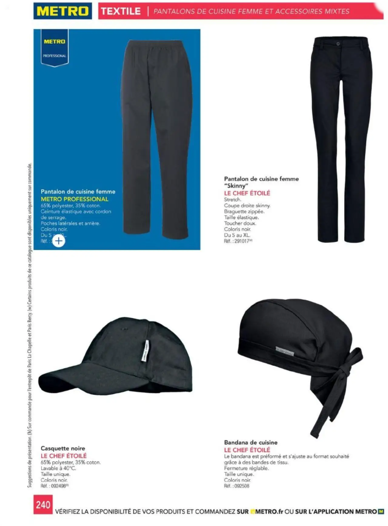 Metro catalogue du 01/01 – page 240