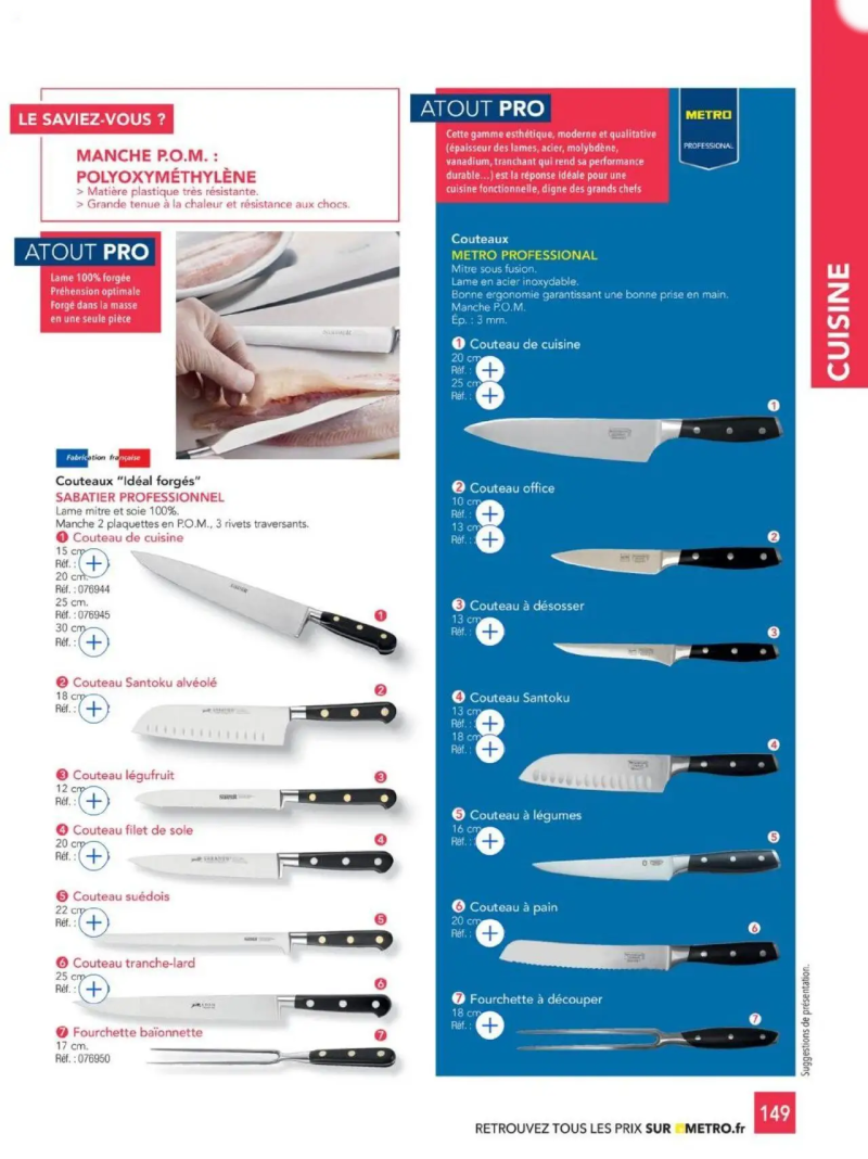 Metro catalogue du 01/01 – page 149