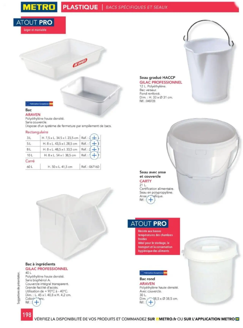 Metro catalogue du 01/01 – page 198