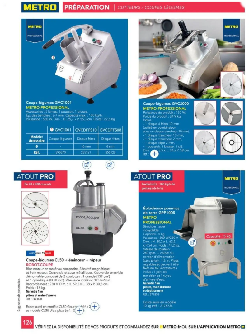 Metro catalogue du 01/01 – page 126