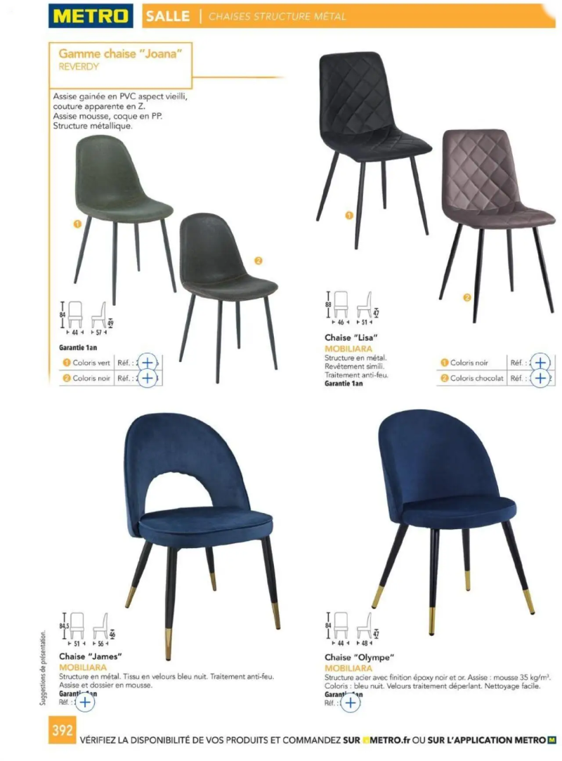 Metro catalogue du 01/01 – page 392