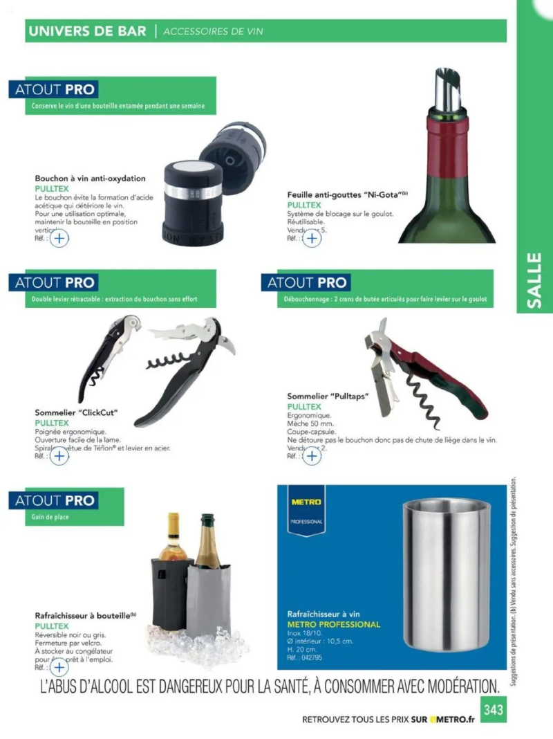 Metro catalogue du 01/01 – page 343