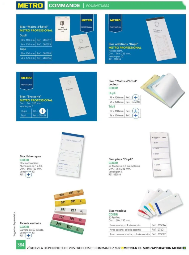 Metro catalogue du 01/01 – page 384