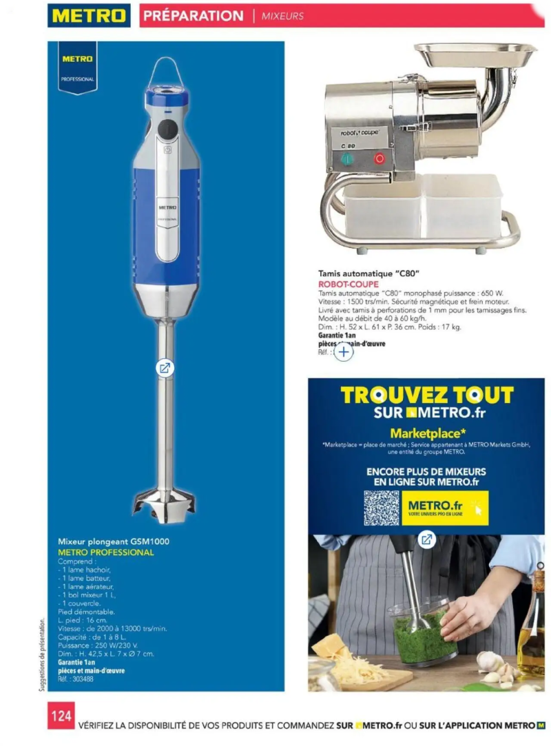 Metro catalogue du 01/01 – page 124
