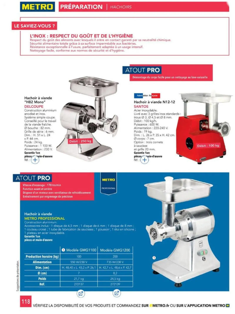 Metro catalogue du 01/01 – page 118
