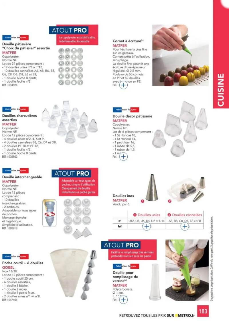 Metro catalogue du 01/01 – page 183