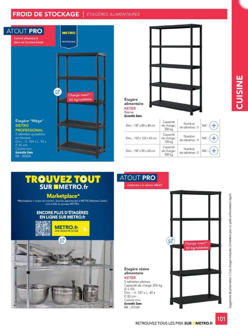 Metro catalogue du 01/01 – page 101