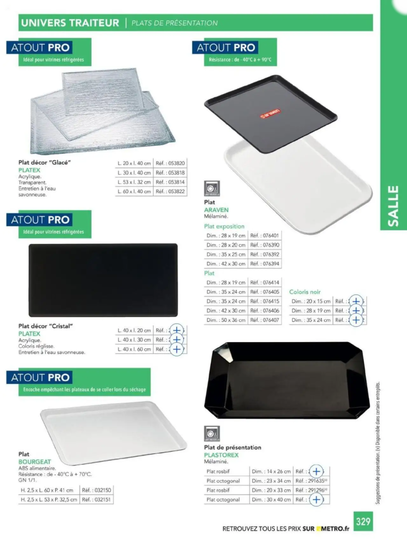 Metro catalogue du 01/01 – page 329