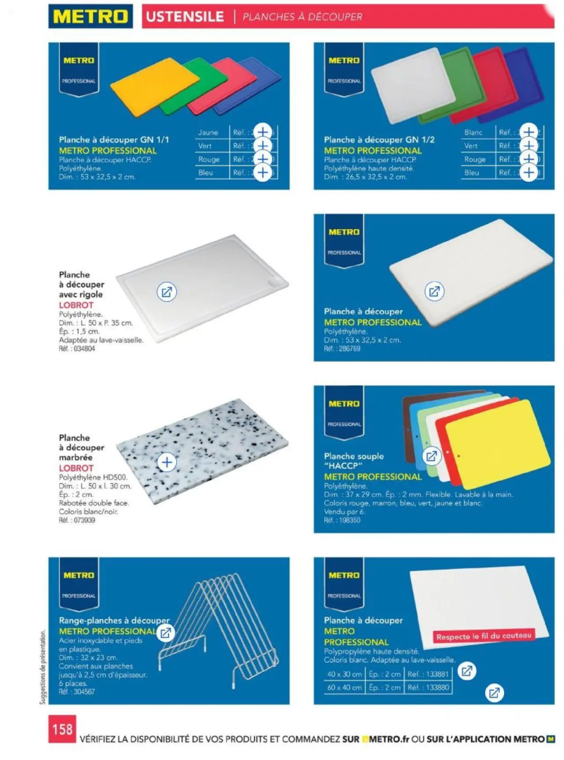 Metro catalogue du 01/01 – page 158