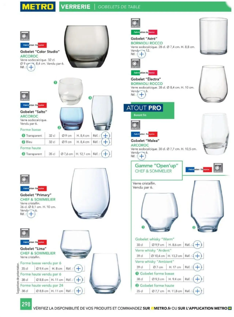 Metro catalogue du 01/01 – page 298
