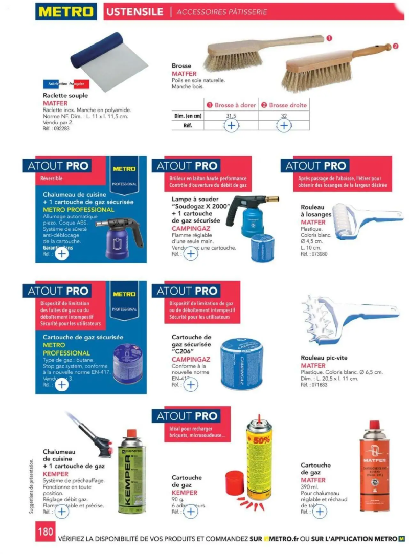 Metro catalogue du 01/01 – page 180
