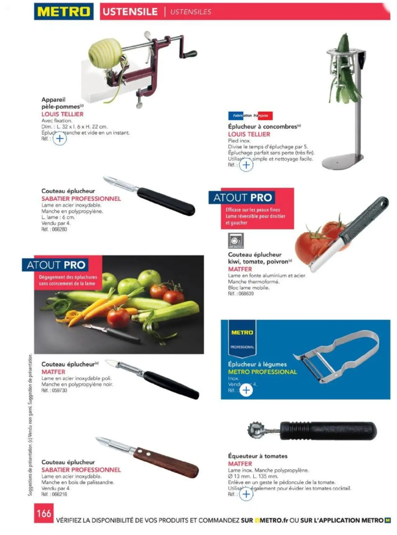 Metro catalogue du 01/01 – page 166