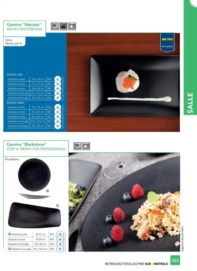 Metro catalogue du 01/01 – page 263