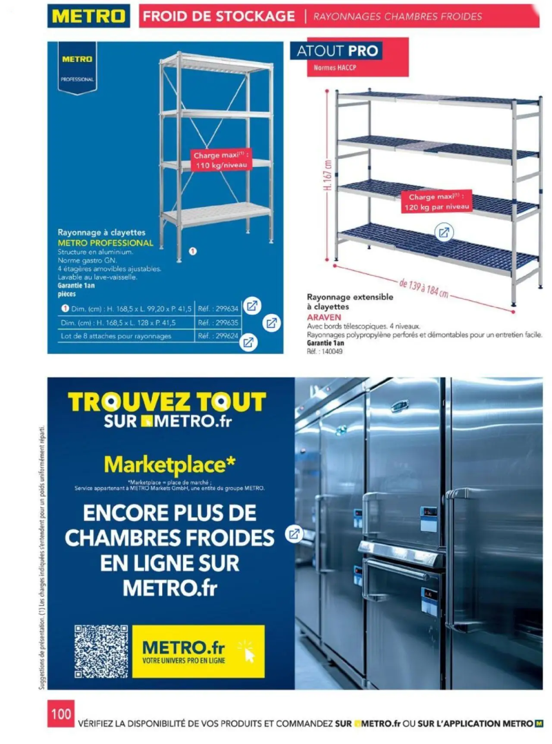 Metro catalogue du 01/01 – page 100