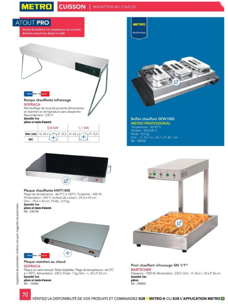 Metro catalogue du 01/01 – page 70