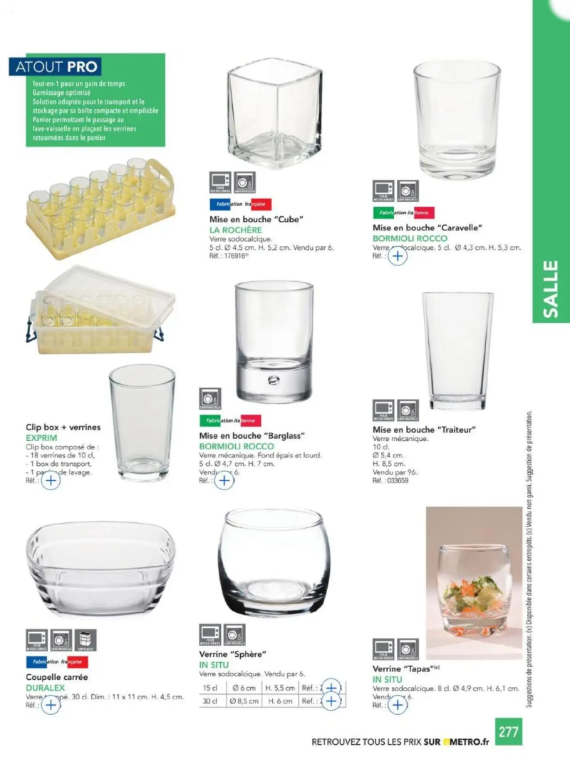 Metro catalogue du 01/01 – page 277
